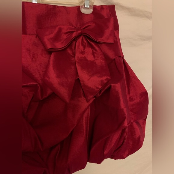 ✨⚡️💥  NWT Rampage Women's Skirt - Red Reg $125 Final sale - Picture 5 of 12